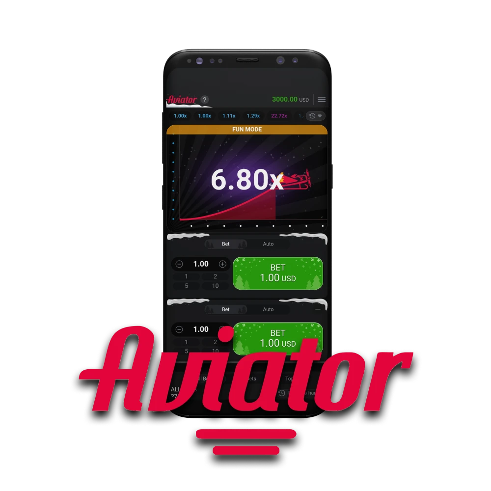 Play Aviator through the application on your smartphone or PC.