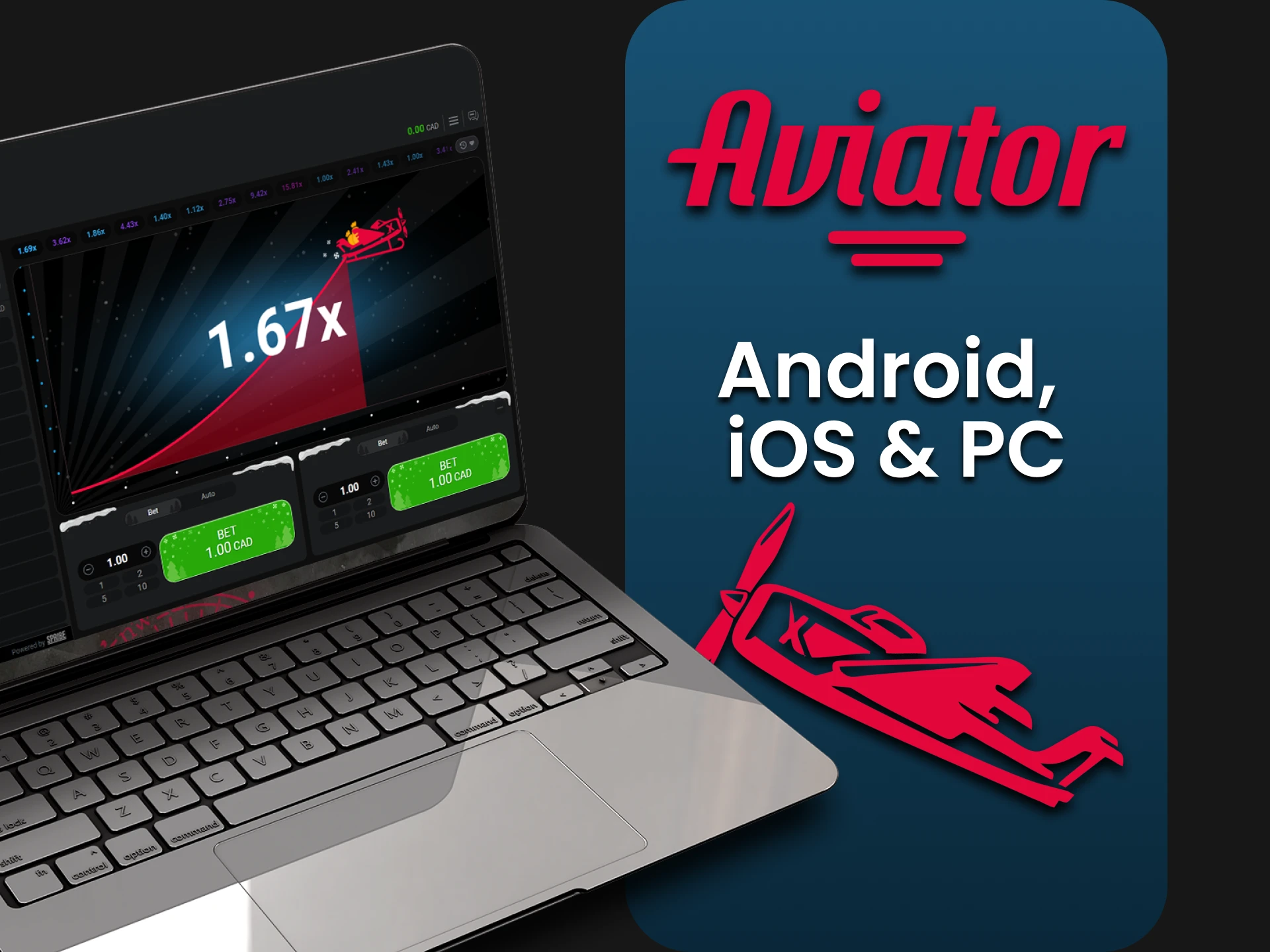 Download the Aviator application for PC.
