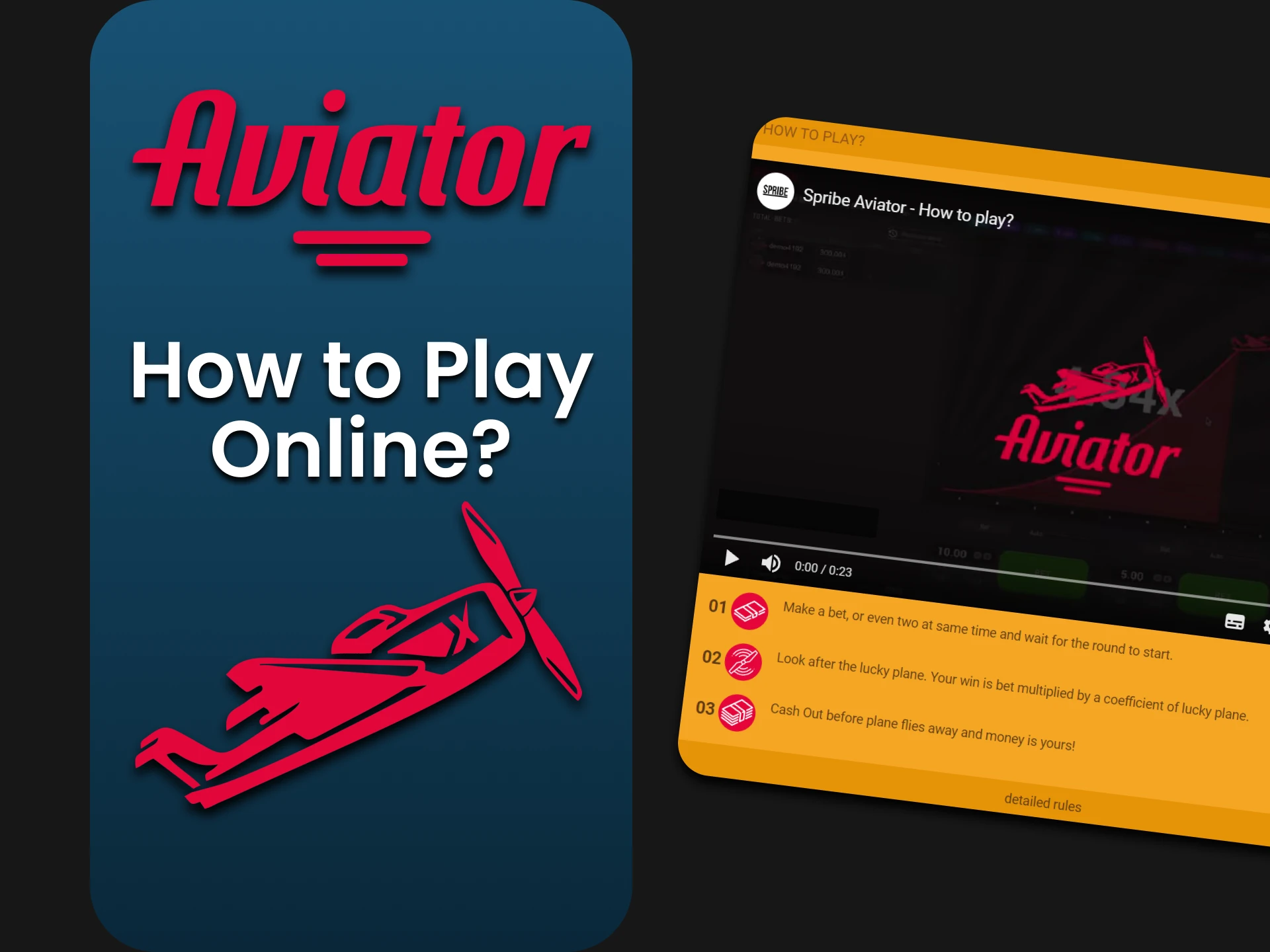 We will show you how to start playing the demo version of Aviator.