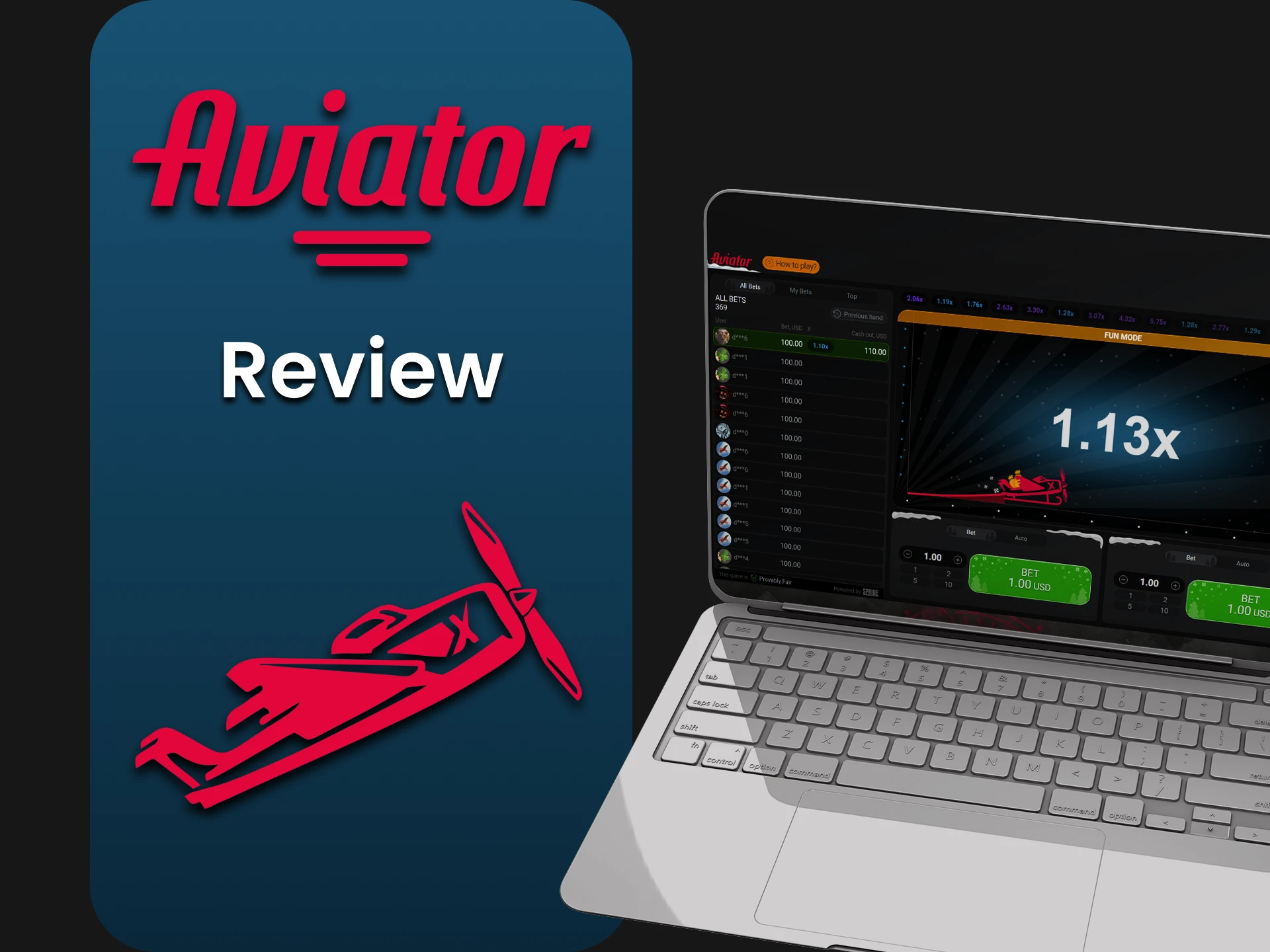 We will talk about the demo version of the game Aviator.