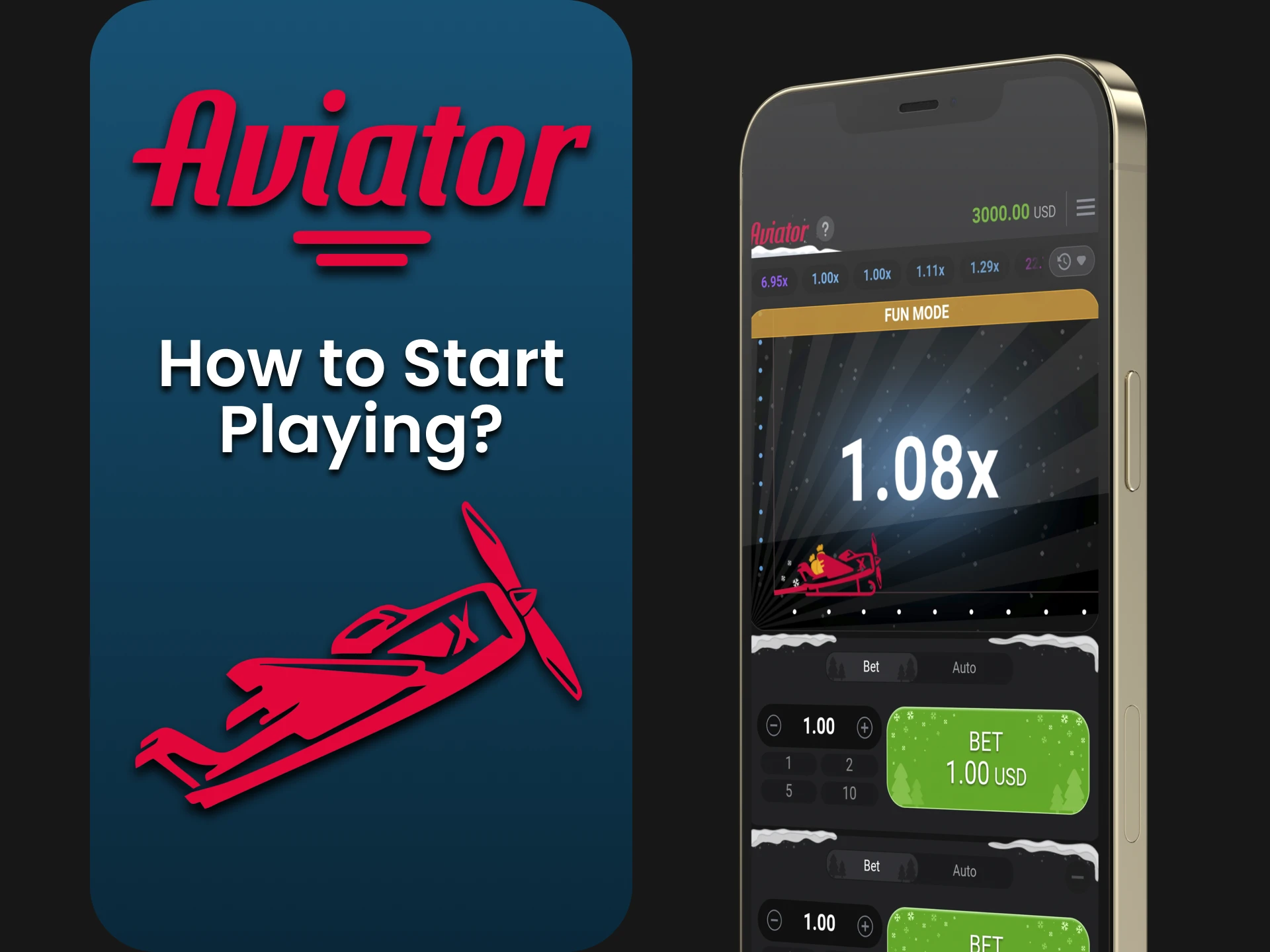 We'll give you advice on how to start playing Aviator using Predictor.