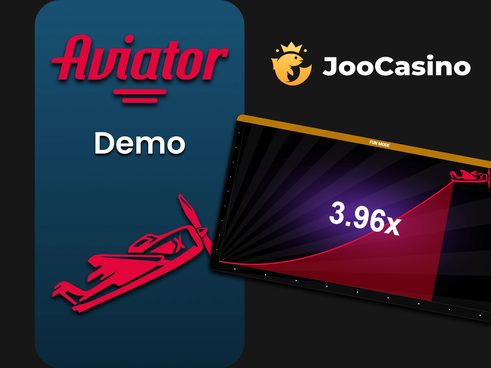 Joo Casino has a demo version of Aviator.
