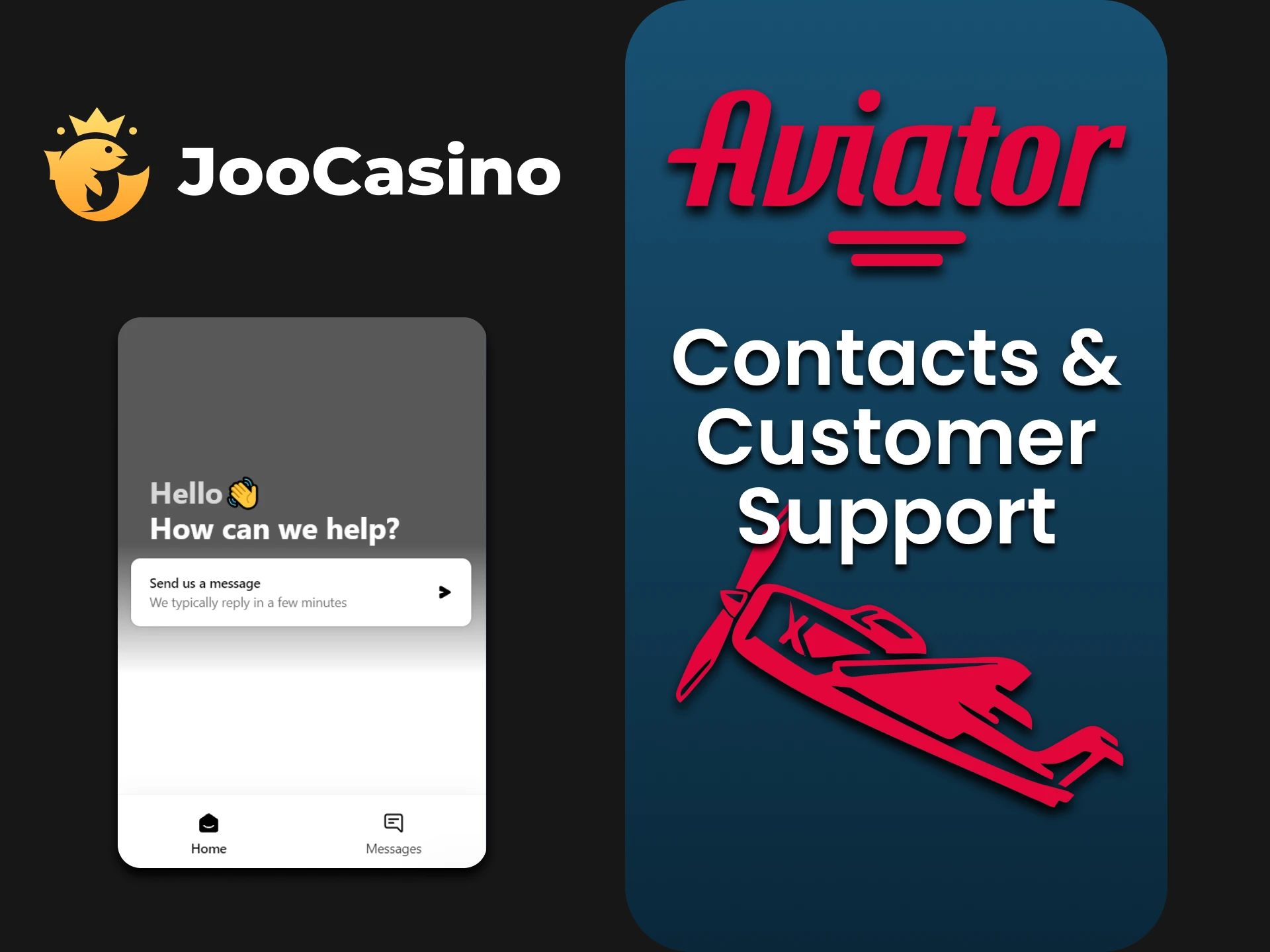 Joo Casino has live chat.