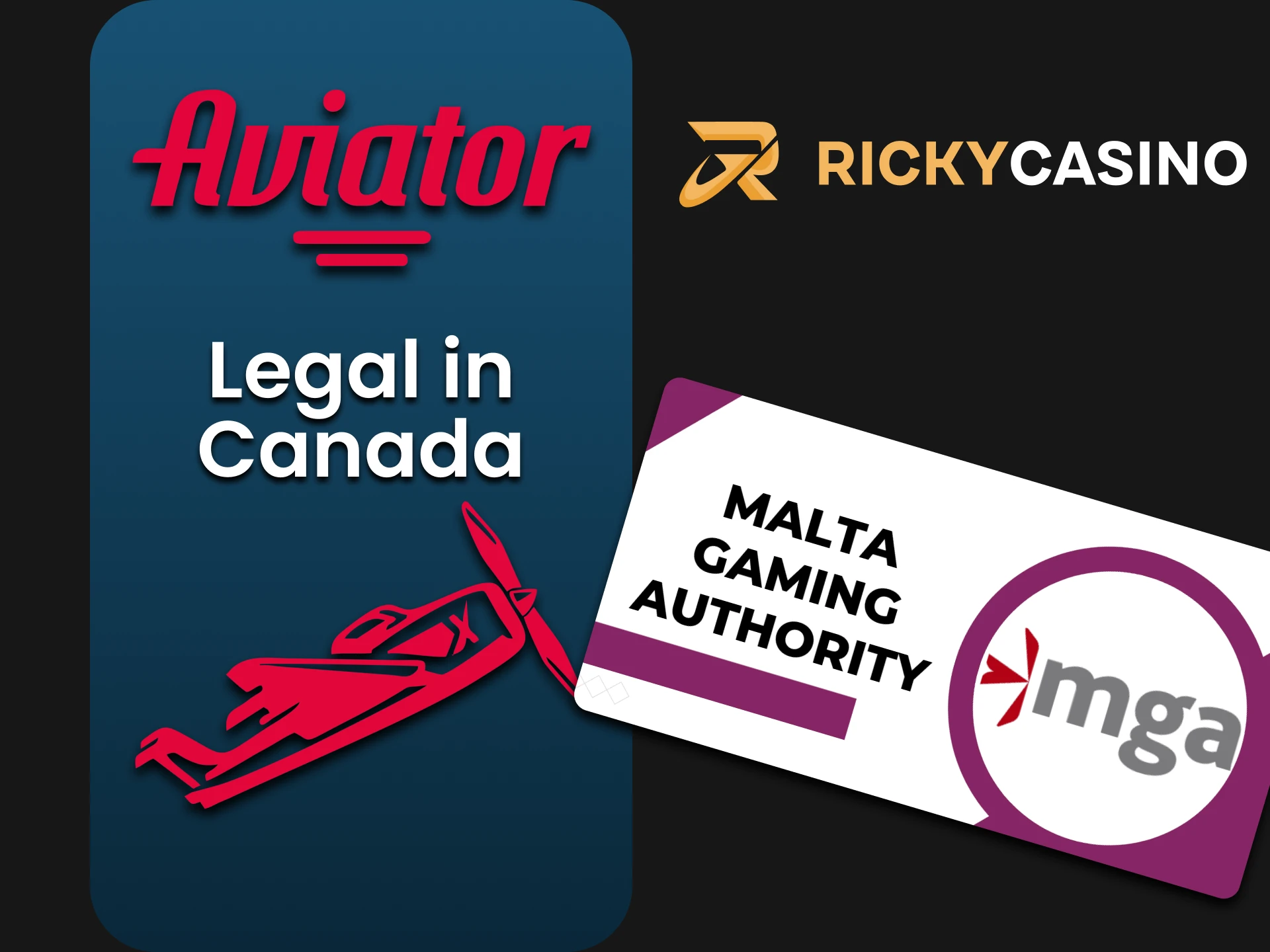 We will tell you about the license for the Aviator game at Ricky Casino.