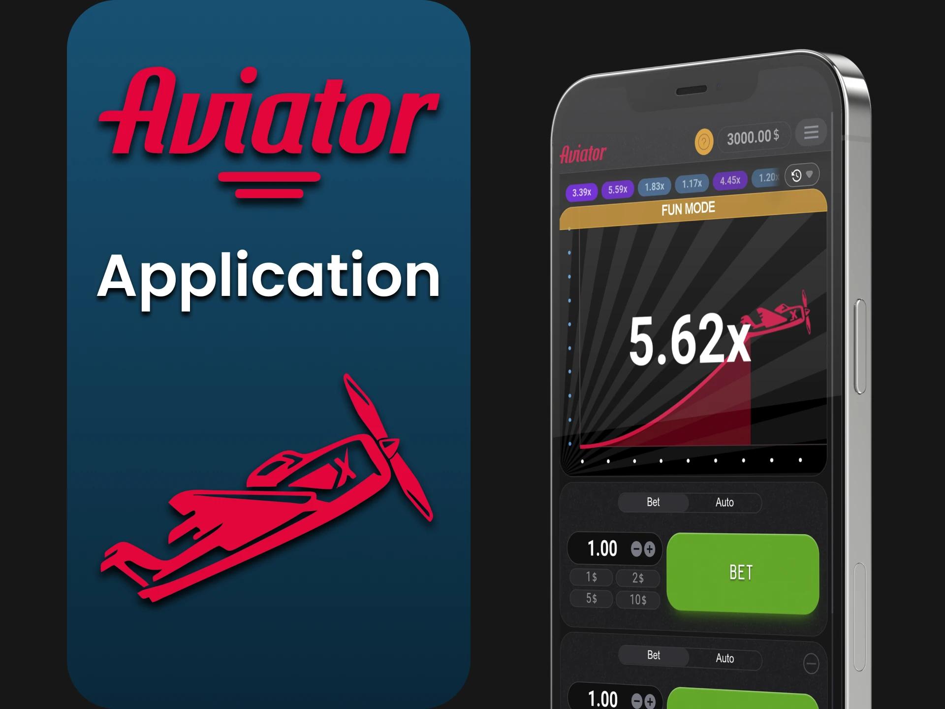 You can play Aviator through the application on your phone.
