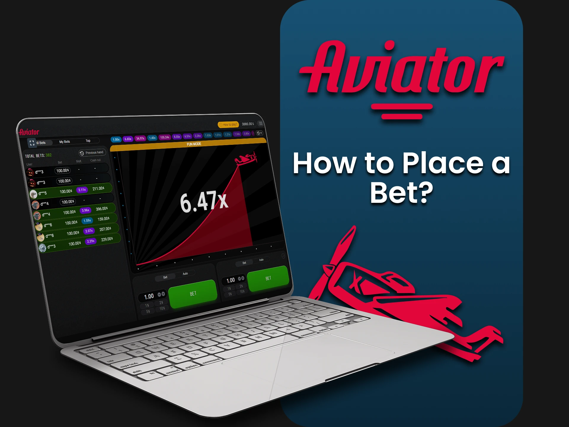 Learn how to start playing Aviator.