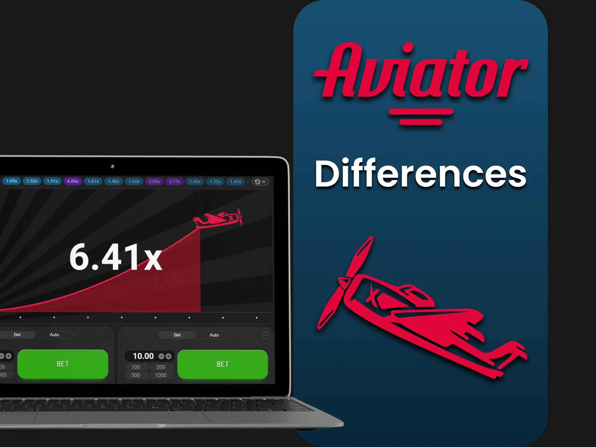 We will tell you about the differences between the paid and free Aviator games.