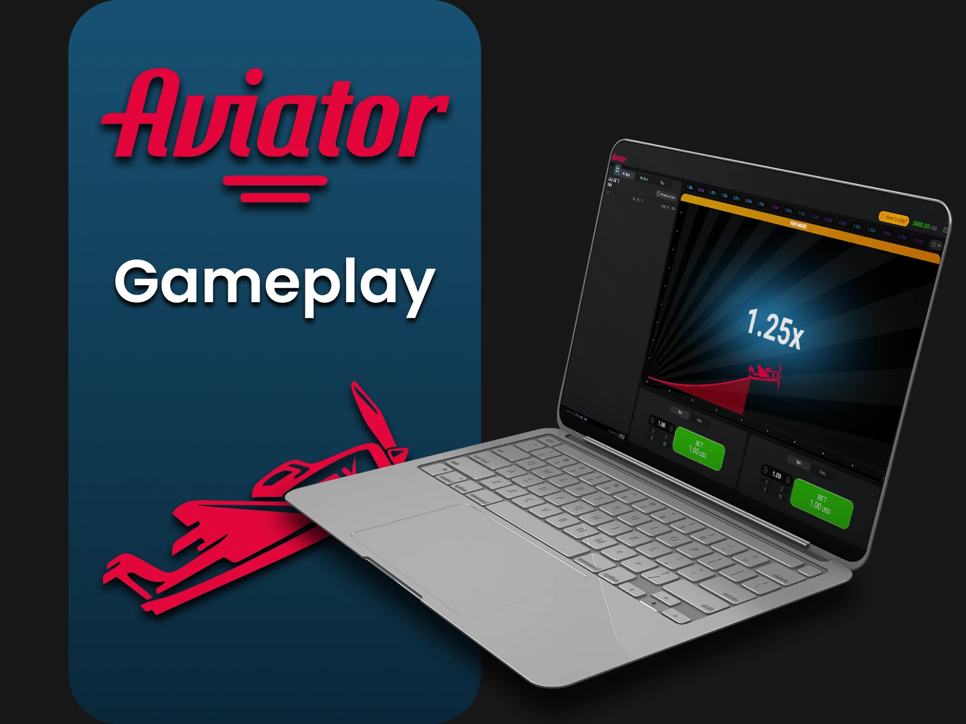 We will show you how the Aviator game works.