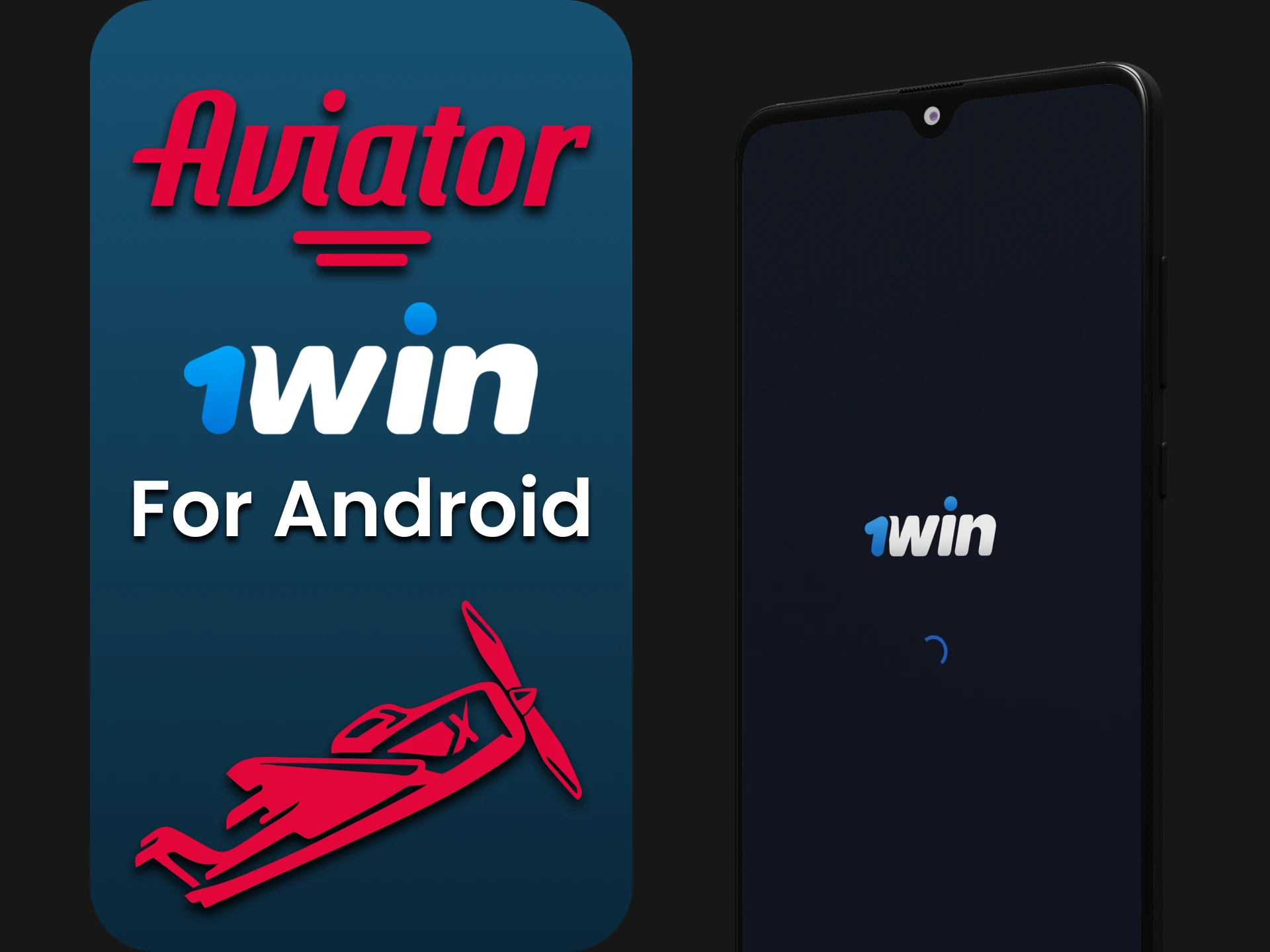 Download the 1win application to play Aviator on Android.