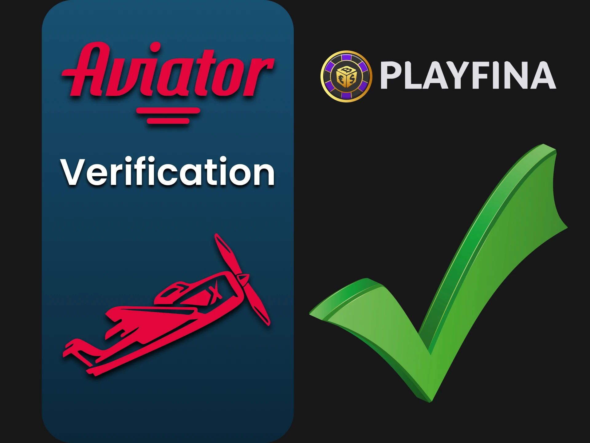 You must be verified on the Playfina website to play Aviator.