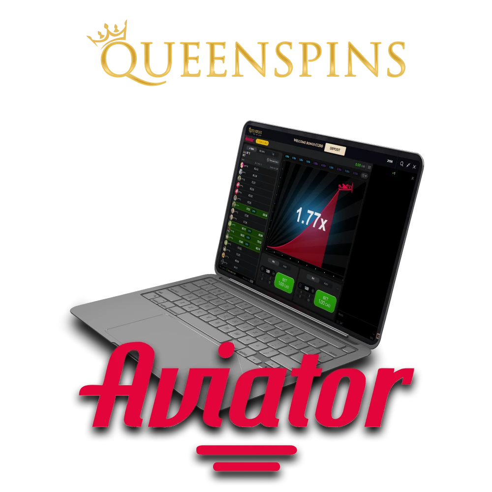 To play Aviator, choose the Queenspins website.