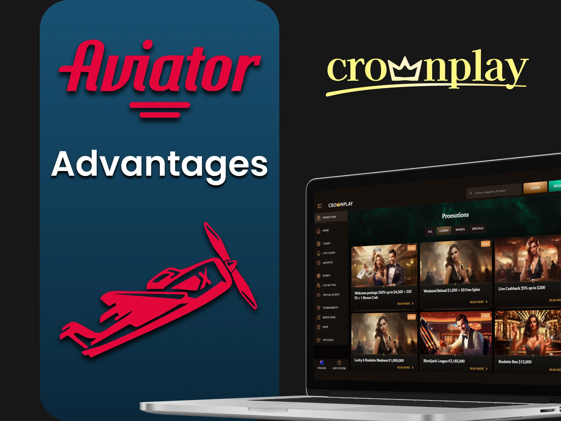 We will tell you why you should choose Crownplay to play Aviator.