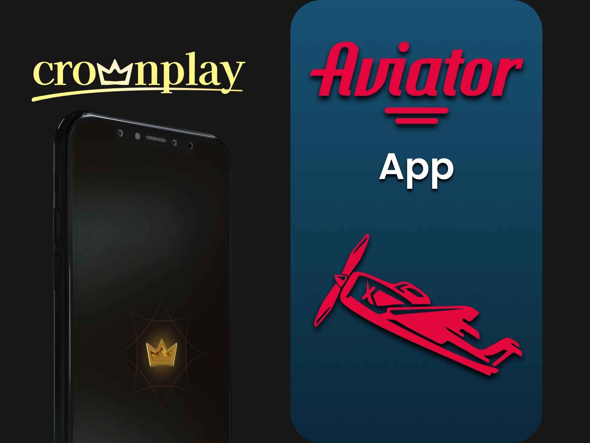 Download the Crownplay application to play Aviator.