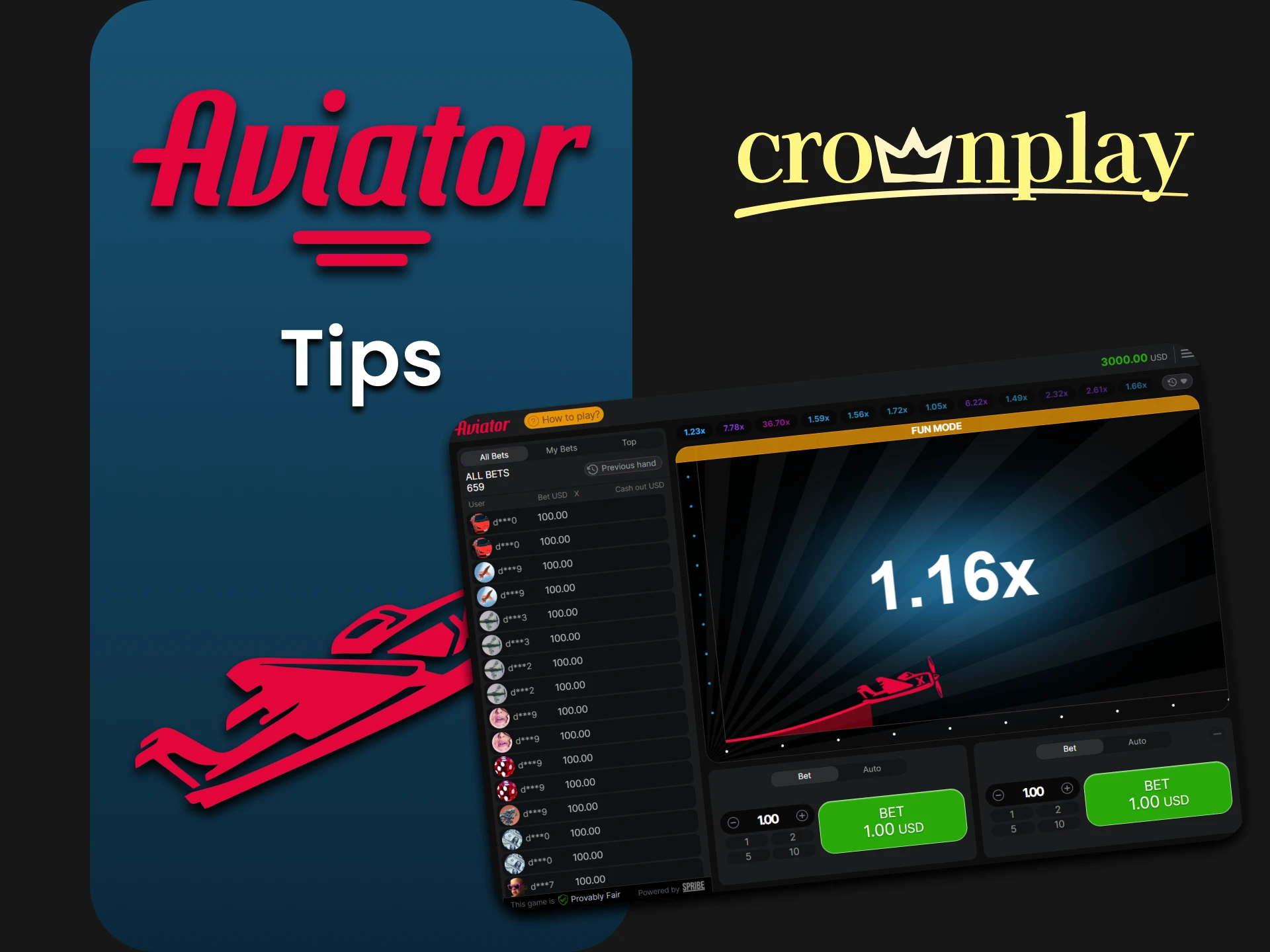 We will provide tips for winning Aviator on Crownplay.