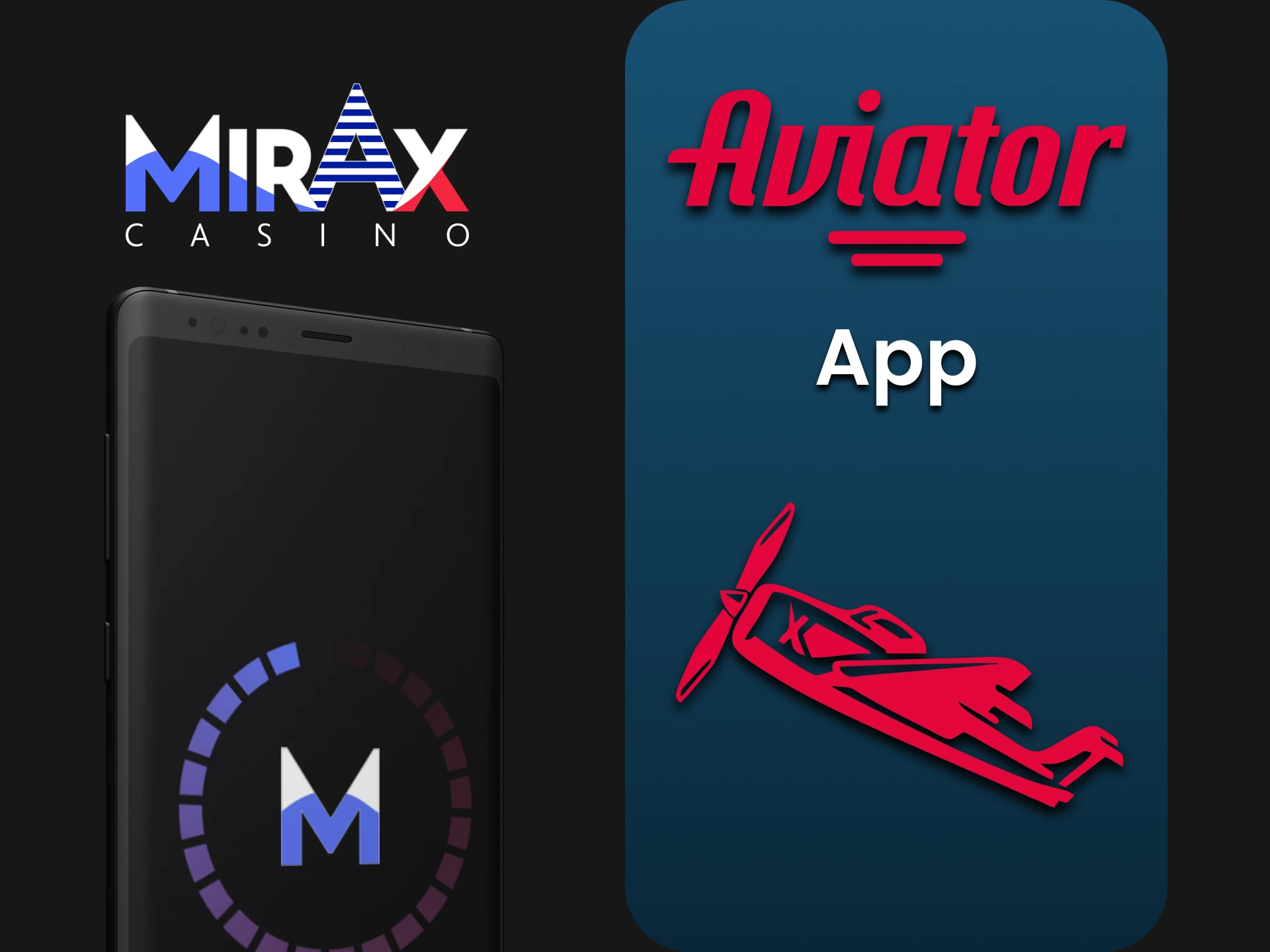 Download the Mirax app to play Aviator.