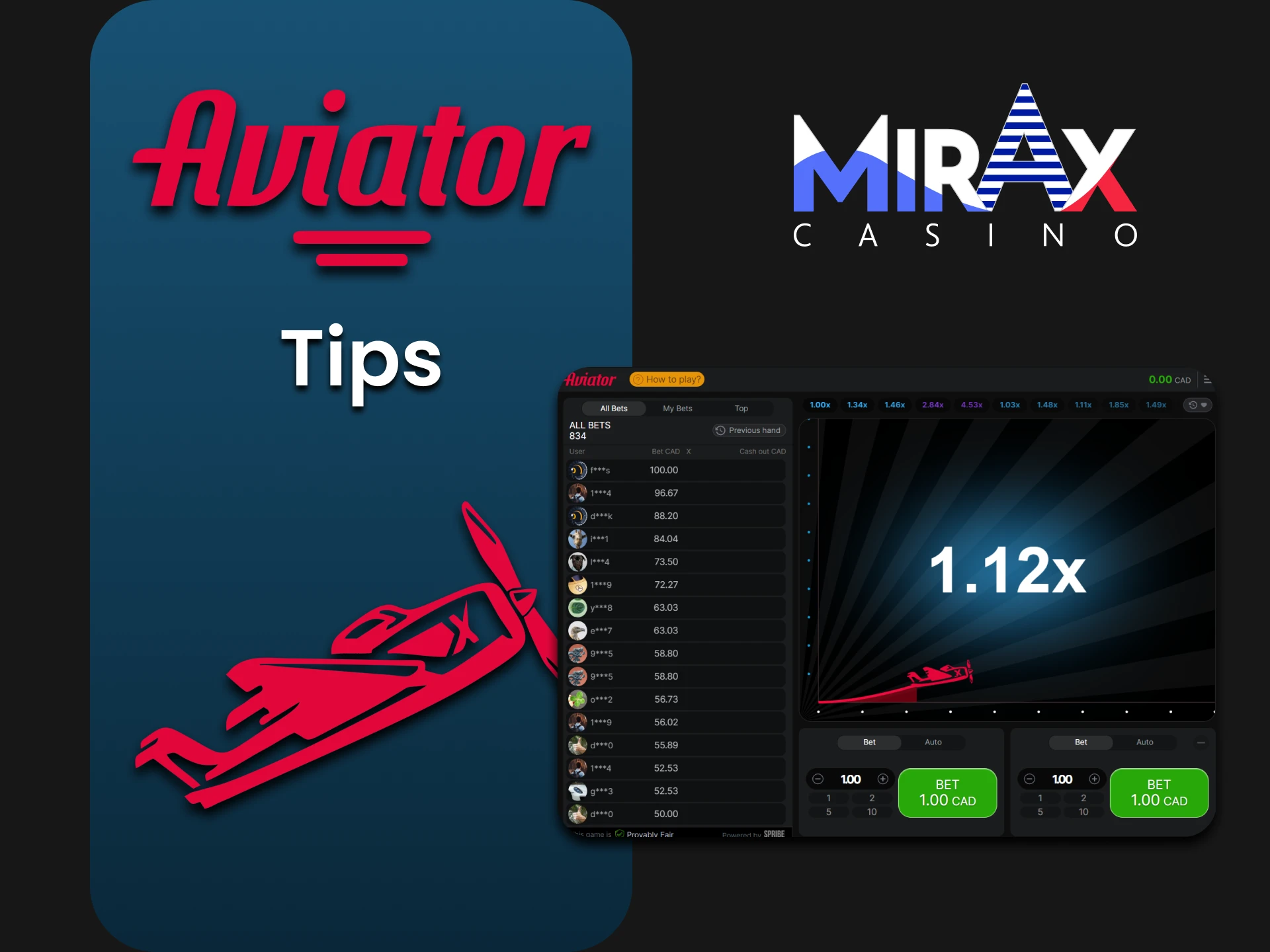 Learn tips for Aviator on Mirax.