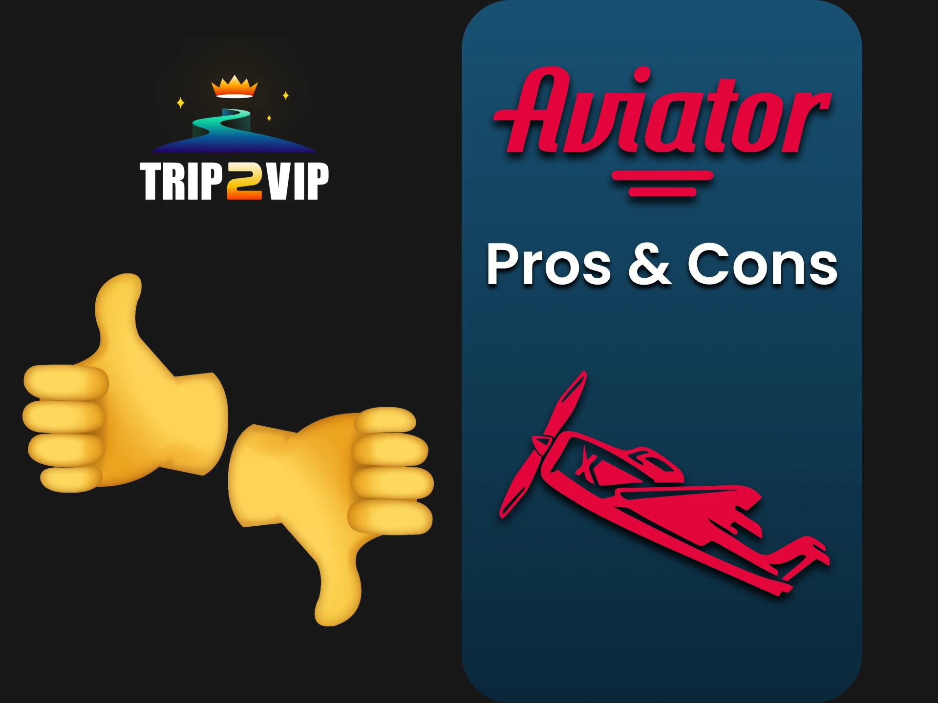 We will tell you about the pros and cons of the Aviator game on Trip2Vip.