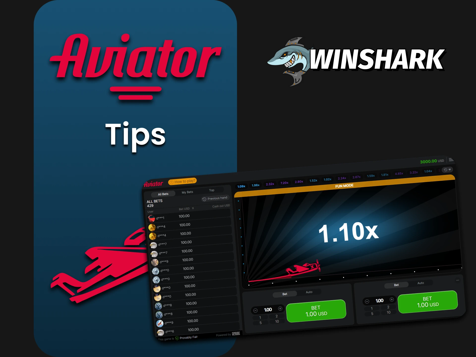 Learn tips for Aviator on Winshark.